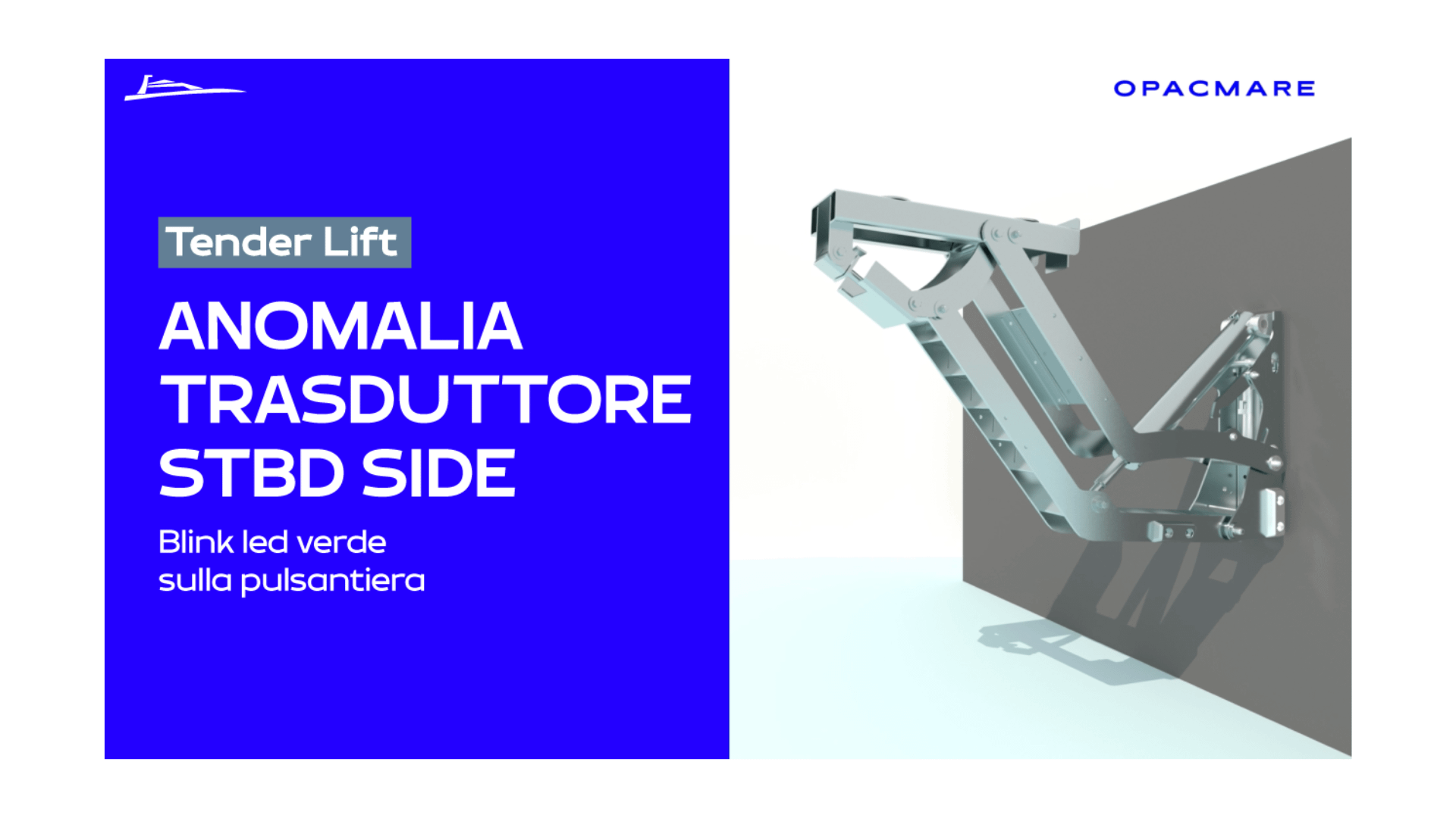 Alt ANOMALIA TRASDUTTORE STBD SIDE